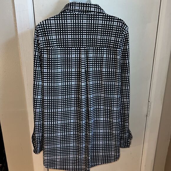 LYSSE Schiffer Button Down Shirt Top-M - Picture 5 of 10